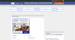 Desktop Screenshot of nekretnineprodaja.info